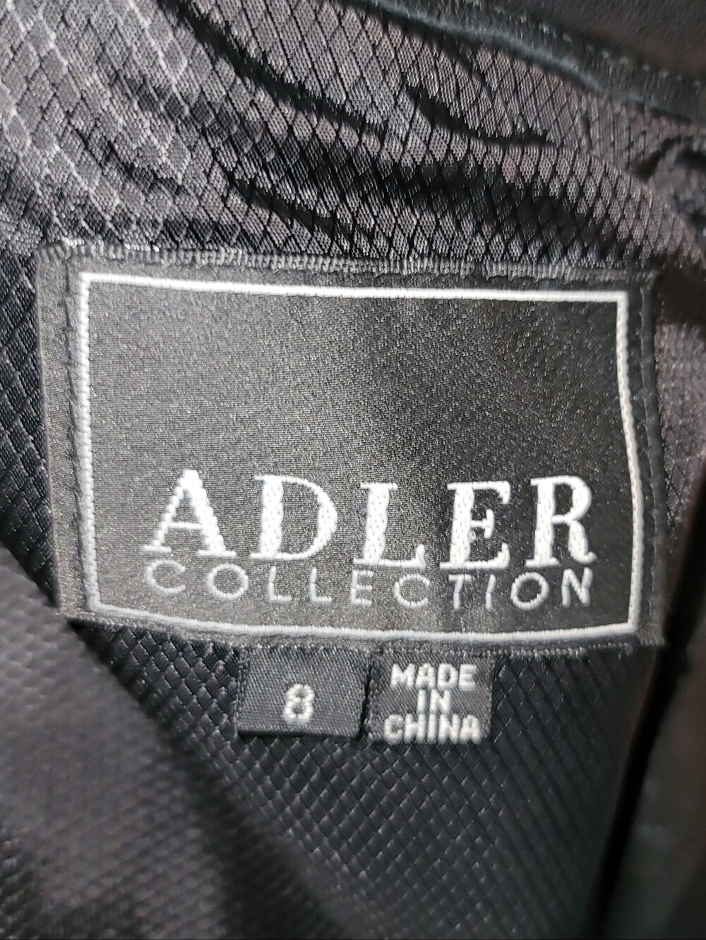 Adler Soft Black Leather Pants Size 8 - Picture 7 of 9